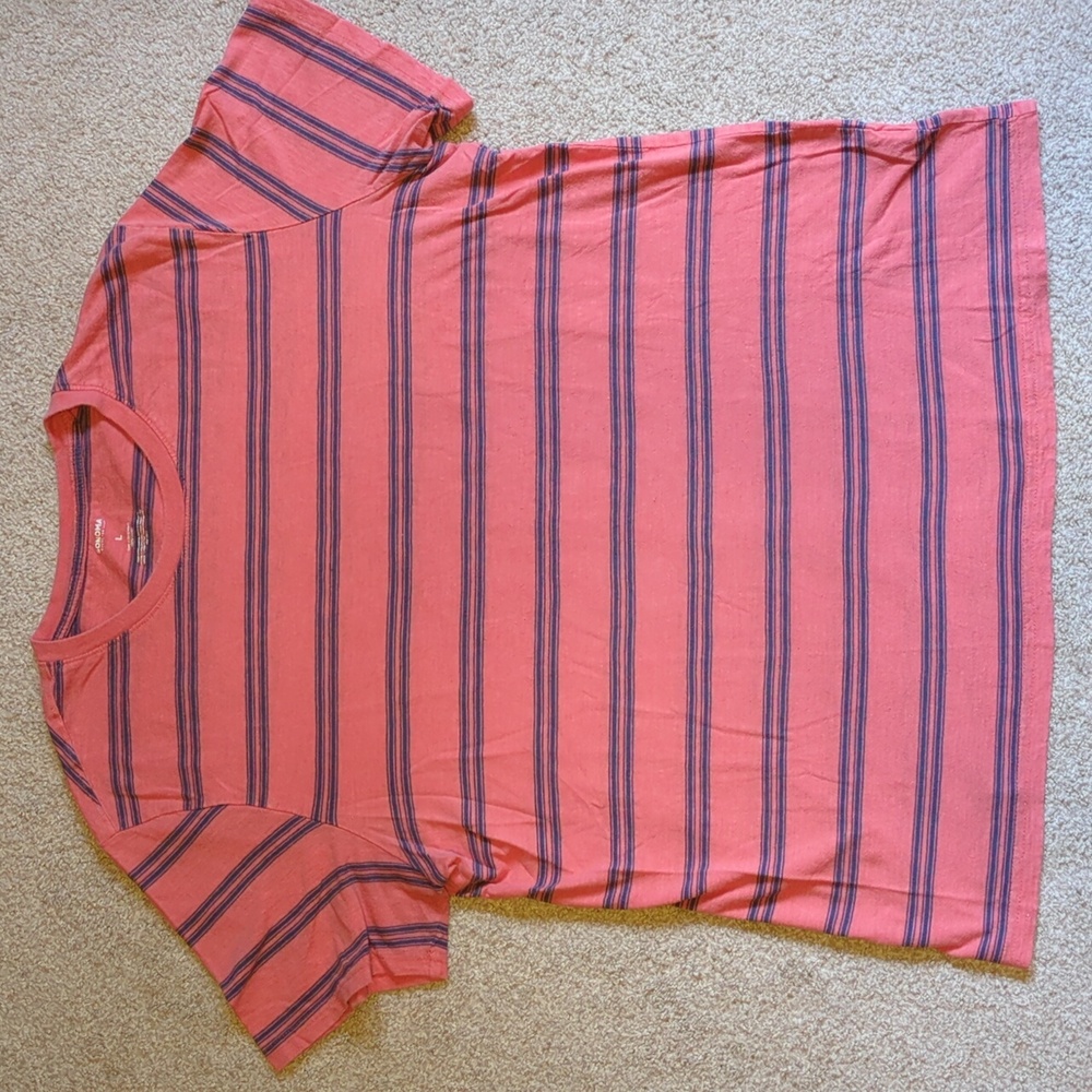Sonoma Striped Short Sleeve Crew Neck Shirt